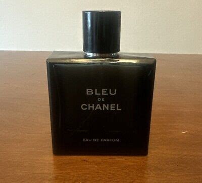 bleu de chanel empty bottle.